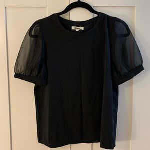 Madewell Puff-Sleeve Top